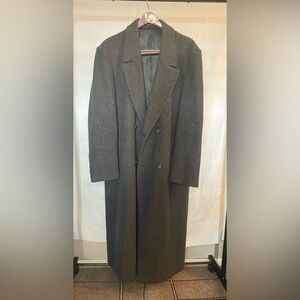 London Fog Women’s Wool Trench Coat Grey
